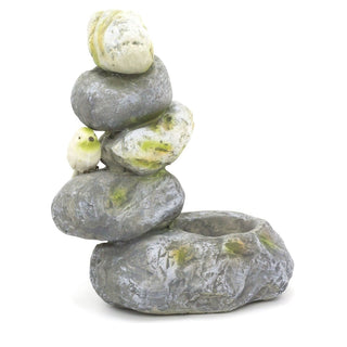 Rock Stack Garden Planter | Stone Pile Bird Plant Pot | Animal Planters Flower Pots - Design Varies One Supplied
