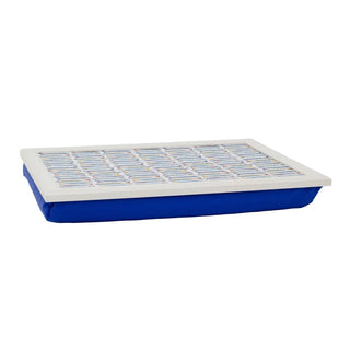 Sardines Lap Tray with Cushion, 43cm Nautical Bean Bag Cushioned Padded Laptray