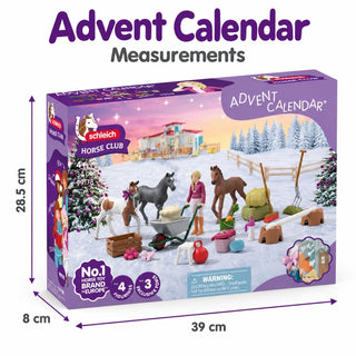 Schleich Horse Club Toy Advent Calendar, Horse Advent Calendar 2025, 34 Pieces