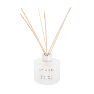 Sea Salt & Vetiver Home Fragrance Room Diffuser | Nautical Reed Diffuser 150ml