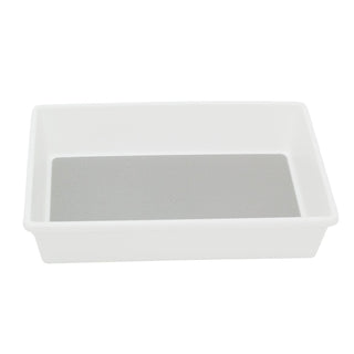 Set of 3 Drawer Organisers, Non - slip Plastic Kitchen Drawer Tidy Storage Trays
