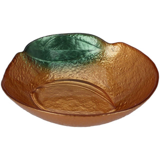 Set of 3 Fruit Shaped Glass Bowls, Lemon Orange Strawberry Snack Nibbles Dishes