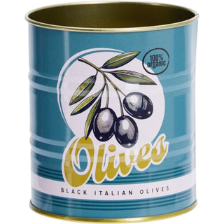 Set of 3 Retro - Style Storage Tins | 3 - piece Vintage Replica Food Cans