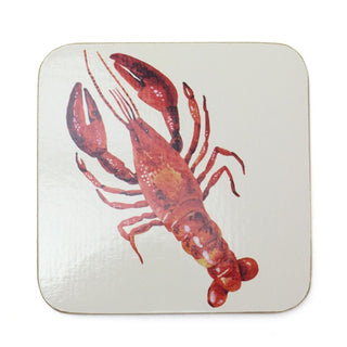 Set of 4 Sea Life Coasters | Sea Creatures Kitchen Dining Table Mats - 10cm