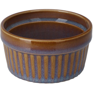 Set of 4 Stoneware Ramekins, 200ml Individual Ovenproof Souffle Baking Dishes