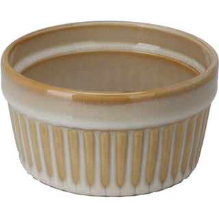 Set of 4 Stoneware Ramekins, 200ml Individual Ovenproof Souffle Baking Dishes