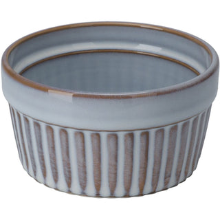 Set of 4 Stoneware Ramekins, 200ml Individual Ovenproof Souffle Baking Dishes