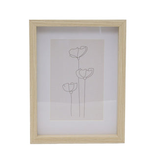Set of 5 Gallery Photo Frames | Wooden Multi - Size Picture Frame Collection