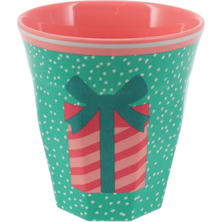 Set of 6 Children's Christmas Beaker | Festive Kids Cup with Christmas Character Design | Plastic Tumbler - 290ml