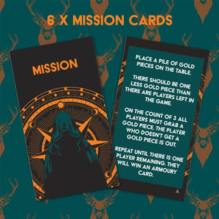 Set of 6 Traitors Christmas Crackers, 2026 Secret Role Party Game