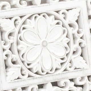 Shabby Chic Whitewashed Carved Key Holder For Wall | Wooden Letter Rack Letter Holder Key Rack | Rustic Wall Mounted Key Hanger Wall Mounted Key Hooks