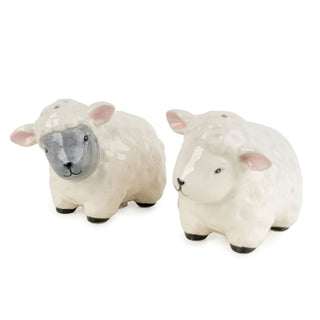 Sheep Salt and Pepper Pots, 3D Novelty Ceramic Animal Salt & Pepper Shakers