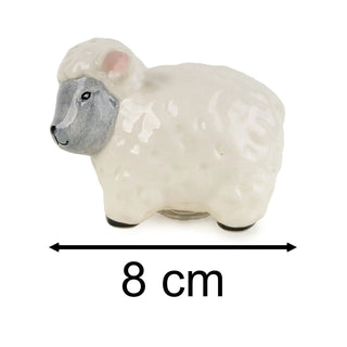 Sheep Salt and Pepper Pots, 3D Novelty Ceramic Animal Salt & Pepper Shakers