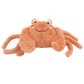 Shelly Crab Door Stop, 1.4kg Orange Crab Nautical Coastal Door Stop - 28cm