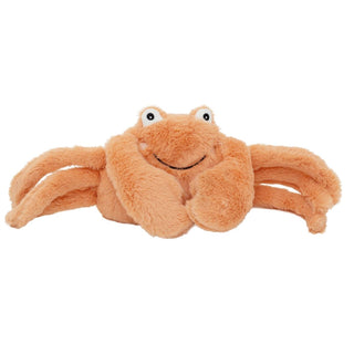 Shelly Crab Door Stop, 1.4kg Orange Crab Nautical Coastal Door Stop - 28cm