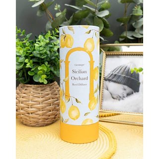 Sicilian Basil & Wild Lemon 150ml Reed Diffuser | Home Fragrance Room Diffuser