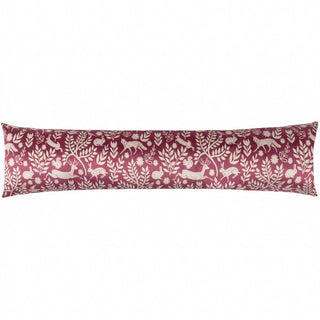 Skandi Woodland Fabric Draught Excluder | Forest Animals Velvet Draft Excluder