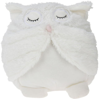 Sleepy Owl Doorstop | Decorative Fabric Barn Owl Weighted Indoor Door Stop 18cm