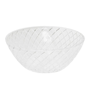 Small Vintage Style Cut Glass Trinket Bowl, 12.5cm Decorative Jewellery Dish