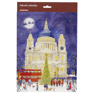 St Paul's Cathedral Traditional Picture Advent Calendar, Paper 24 Picture Doors