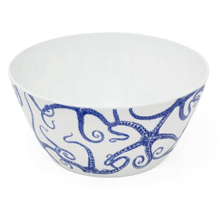 Starfish Design Large Salad Bowl | Nautical Serving Bowl for Outdoor Dining 25cm