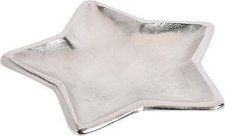 Stunning Silver Metal Candle Tray Tealight Holder Display Plate 35cm