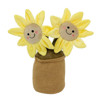 Sunflower Doorstop, 34cm Novelty Flower Pot Door Stop Decorative Door Stopper