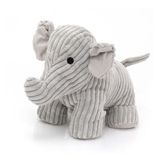 Take Me Home Doorstop Ribbed Fabric Elephant Door Stop
