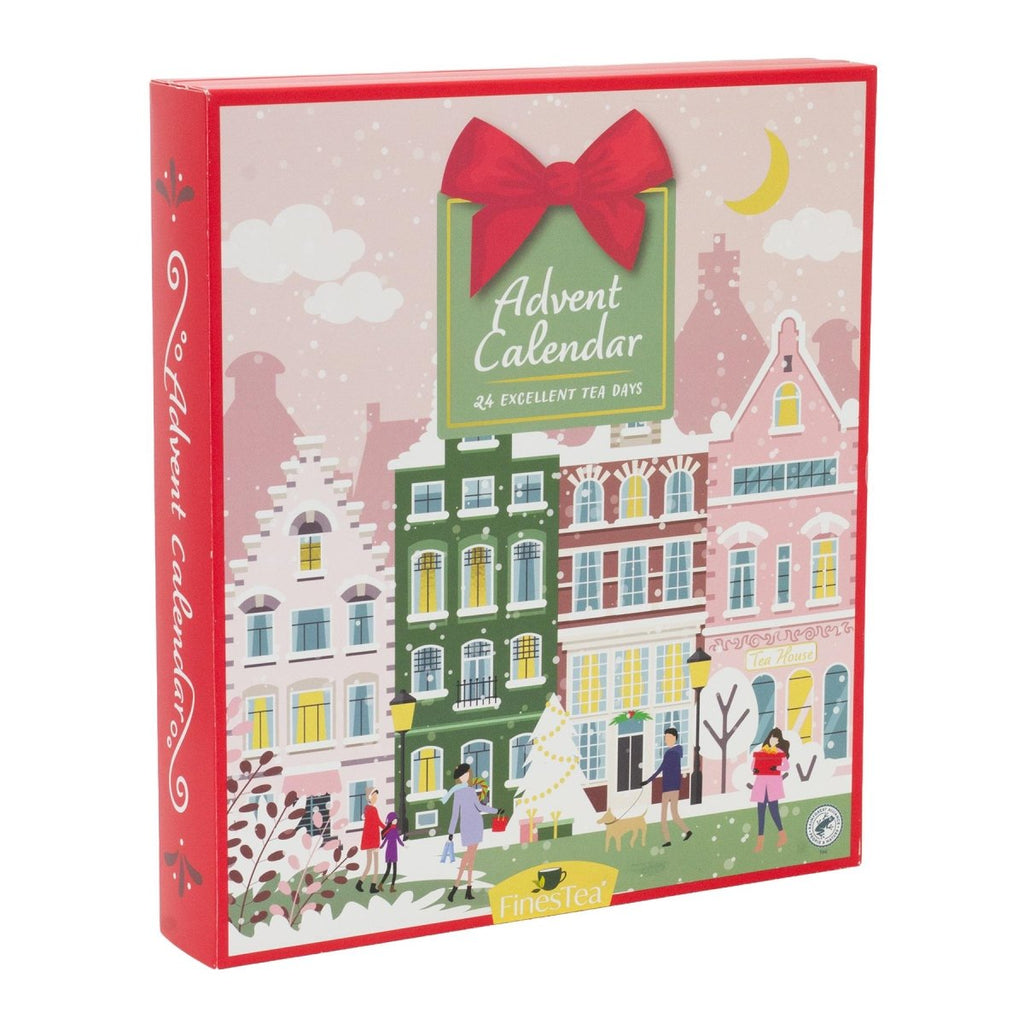 Tea Advent Calendar Herbal & Black Tea Bag Christmas Advent Calendar f ...