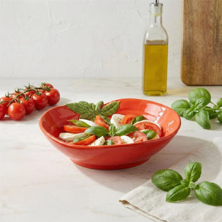 Tomato Shaped Bowl | 22cm Ceramic Tomato Serving Dish for Salads and Pasta