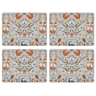 Ulster Weavers Blackthorn Placemats | Set Of 4 Floral Placemats - 29x21.5cm