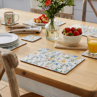 Ulster Weavers Cottage Garden Placemats | Set of 4 Floral Placemats 29x21.5cm