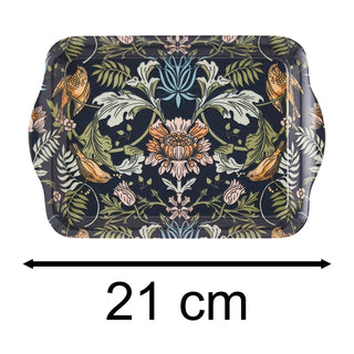 Ulster Weavers Finch & Flower Scatter Tray | Kitchen Tray With Handles - 21cm