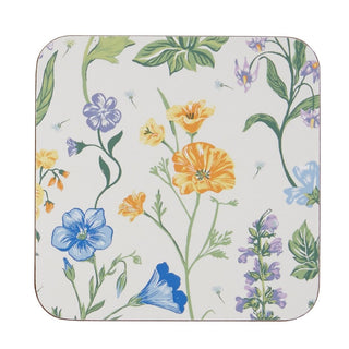 Ulster Weavers Set Of 4 Cottage Garden Coasters | 4 Piece Coaster Set - 10.5cm