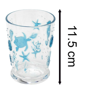 Under the Sea Tumbler Glass | Reusable Tumbler Plastic Drinks Glass - 380ml