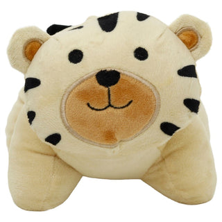 Weighted Fabric Tiger Door Stop, 26 cm Yellow Safari Animal Door Stopper