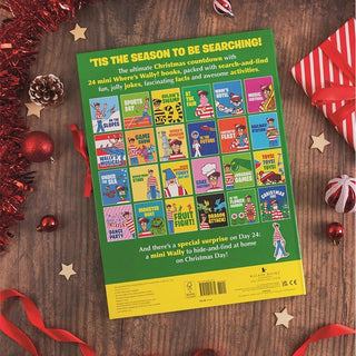 Where's Wally Christmas Advent Calendar Book 24 Book Collection, Search & Find
