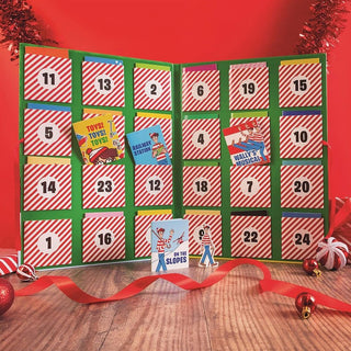 Where's Wally Christmas Advent Calendar Book 24 Book Collection, Search & Find