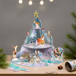 Wild Winter's Song Pop & Slot 3D Decoration | Build Your Own Woodland Diorama