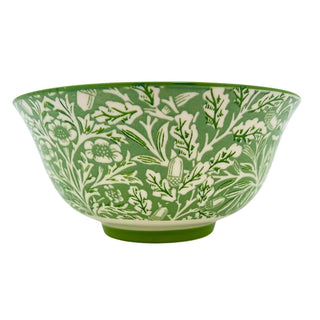 William Morris Acorn Fine China Serving Bowl, 16x7cm Soup Cereal Bowl