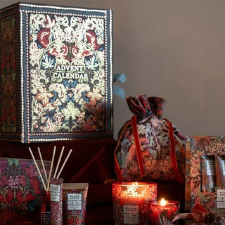 William Morris Advent Calendar 2026, 24 Bath & Body Treats, Oak & Willow