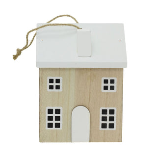 William Morris Fruits Door Stop | 18cm House Shaped Door Stopper Wooden Doorstop
