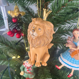 Wizard of Oz Christmas Baubles, Set of 6 Gisela Graham Resin Tree Decorations