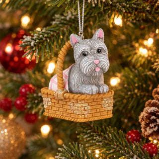 Wizard of Oz Christmas Baubles, Set of 6 Gisela Graham Resin Tree Decorations