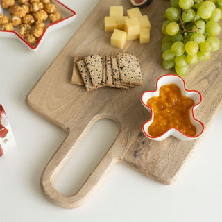 Wooden Chopping Board | Large 55cm Mango Wood Cutting Board with Handle