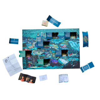 Wreck the Halls Crime Solving Christmas Advent Calendar, Escape Room Puzzles