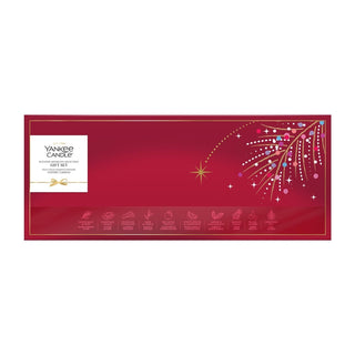 Yankee Candle Christmas Gift Set 10 Tea Lights and 1 Holder