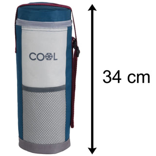 1.5L Insulated Bottle Cool Bag Water Bottle Cool Bag | Thermal Cool Bag Wine Bottle Cooler | Portable Drinks Cooler - Colour Varies One Supplied