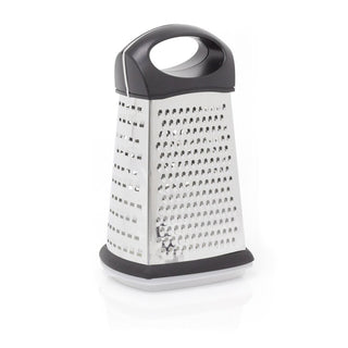 4 Sided Cheese Grater With Fitted Container | Stainless Steel Cheese Grater And Storage Tub | Kitchen Grater Food Grater Box Grater