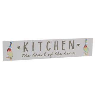 50cm Wooden Kitchen Accessories Duck Kitchen Plaque | Wall Decoration Hanging Signs And Plaques For Home Wall Art | Shabby Chic Home Accessories
